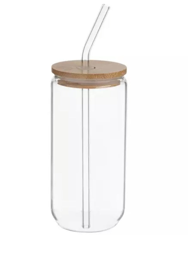 18 oz Glass Tumbler