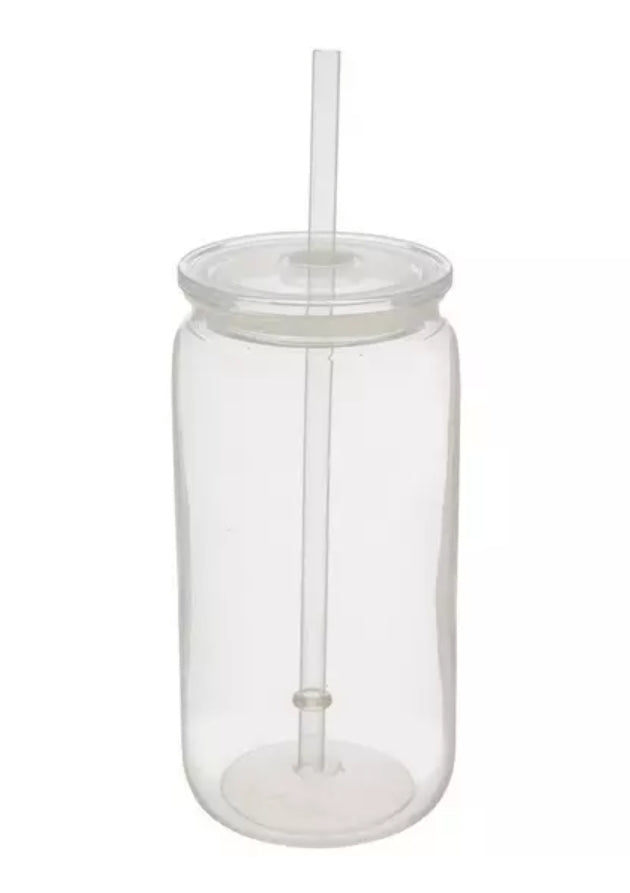 18 oz Plastic Clear Tumbler